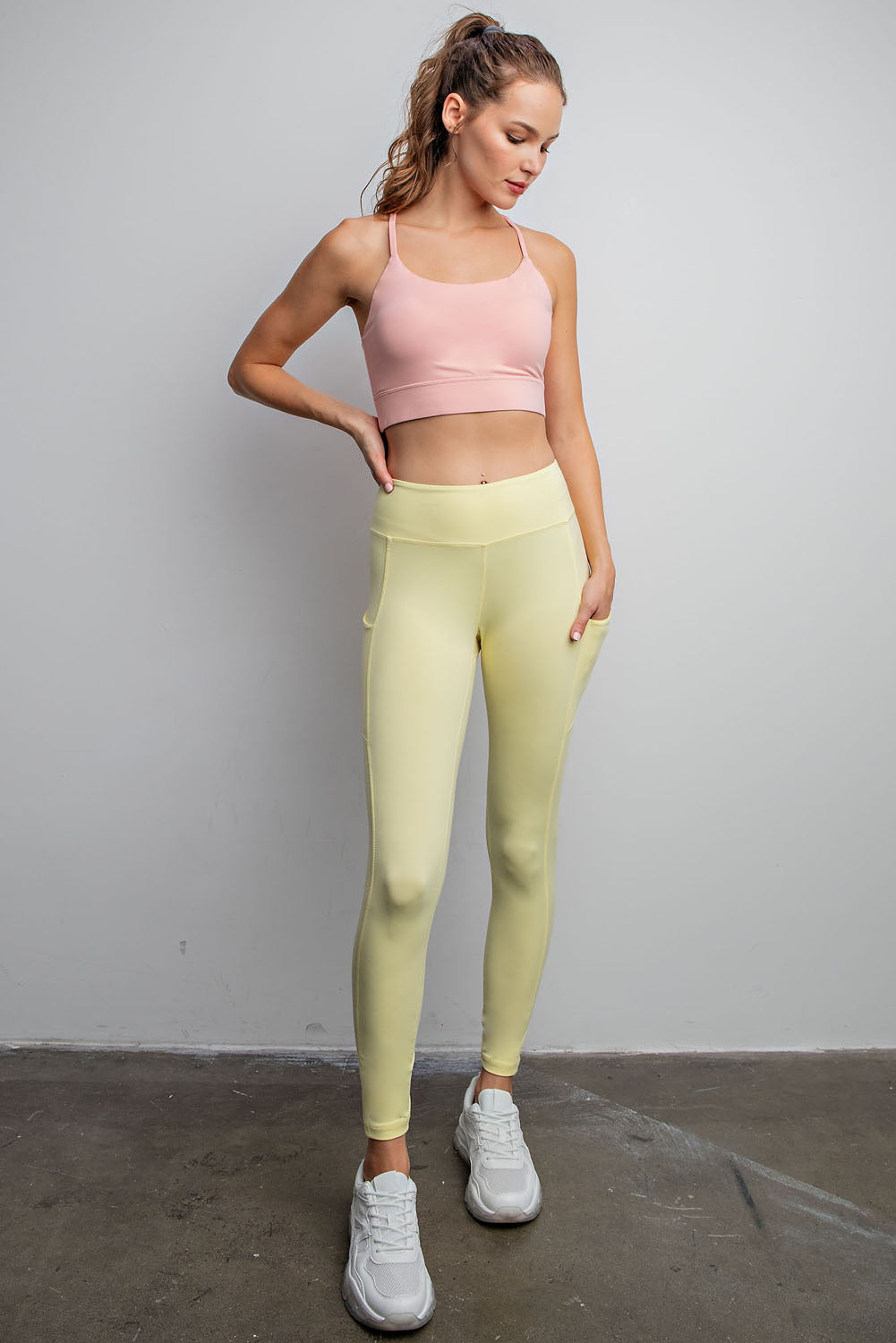 Lemon Cream - Butter Soft Leggings