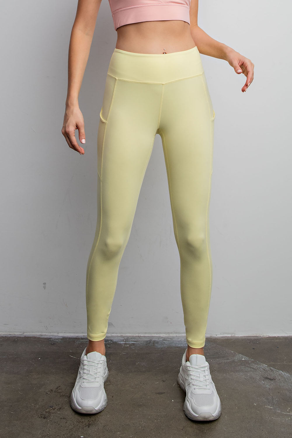 Lemon Cream - Butter Soft Leggings