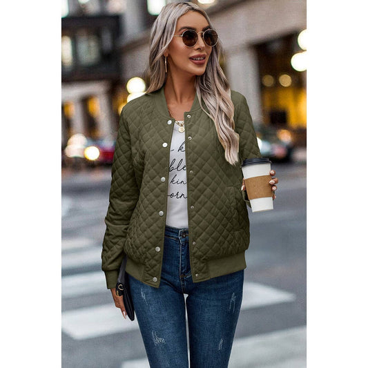 Olive Bomber Jacket