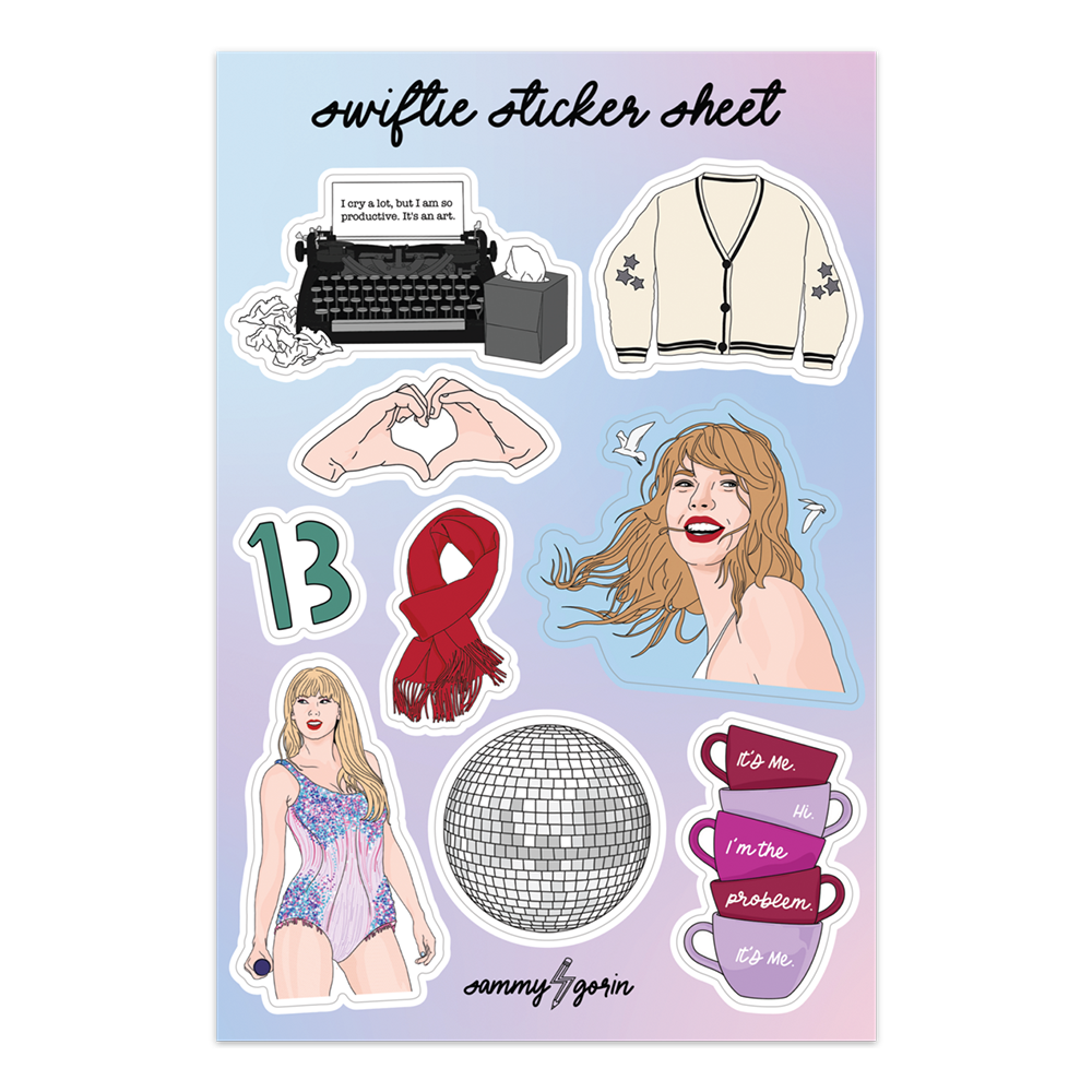 Swifte Sticker Sheet