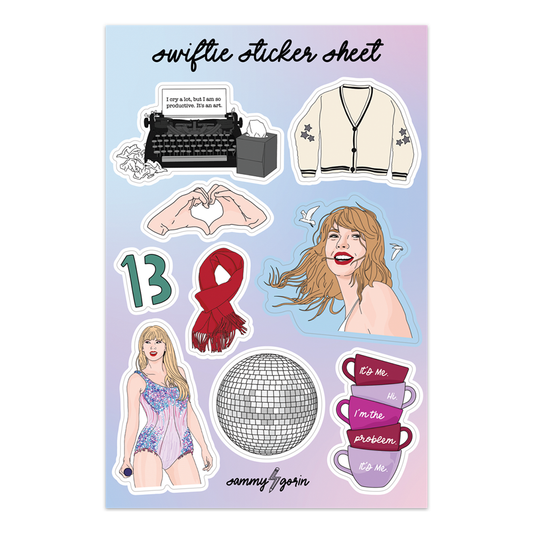 Swifte Sticker Sheet