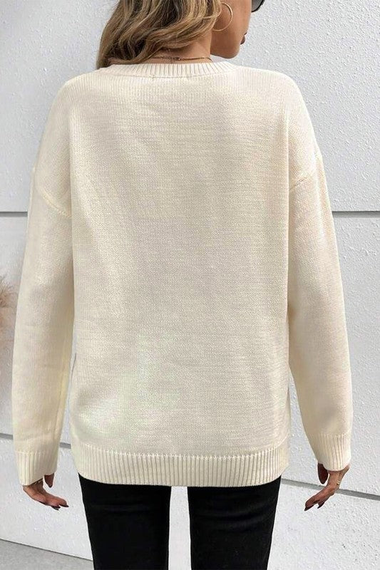 Boo Knit Sweater