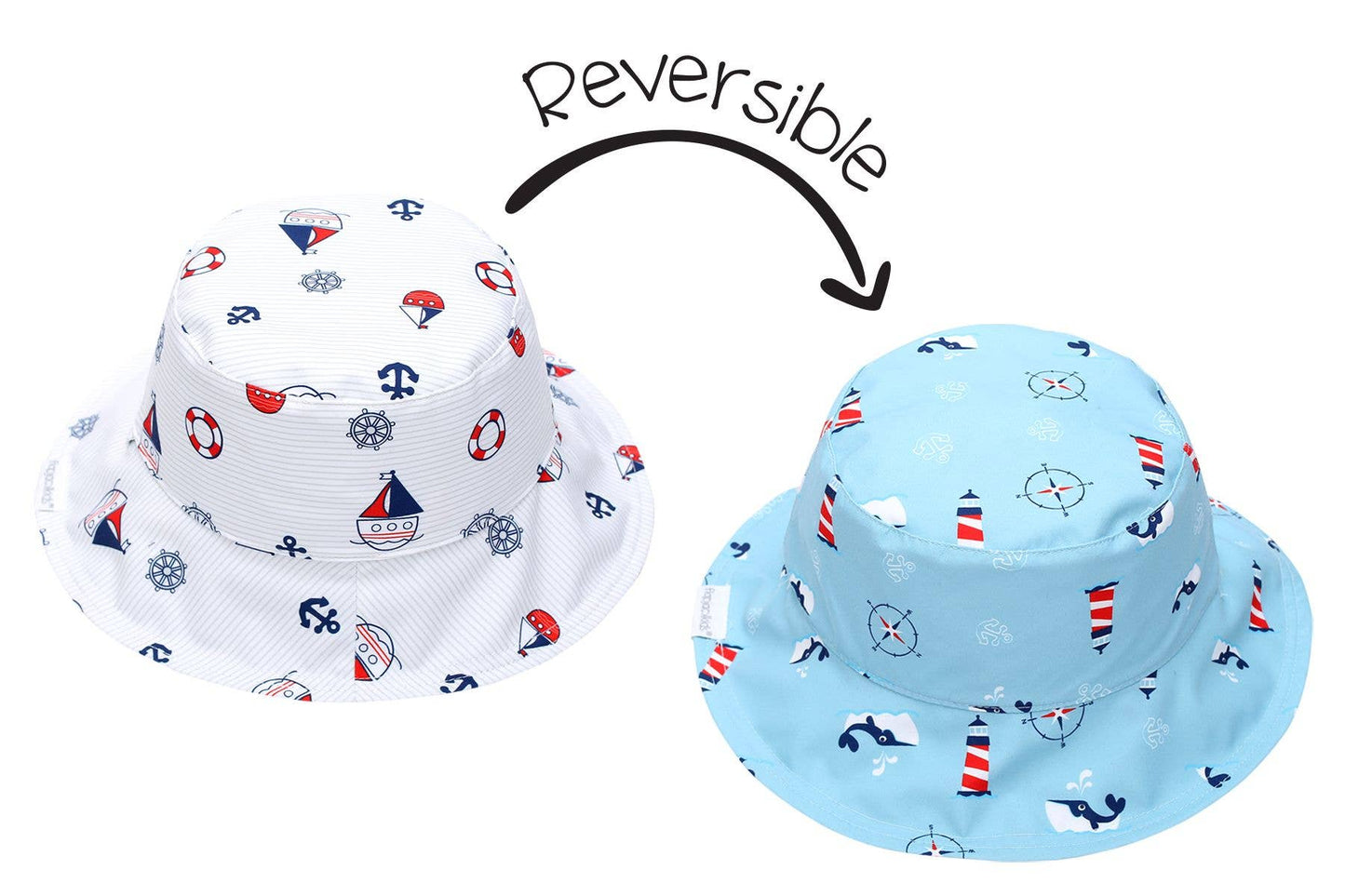 Kids Sun Hat - Nautical