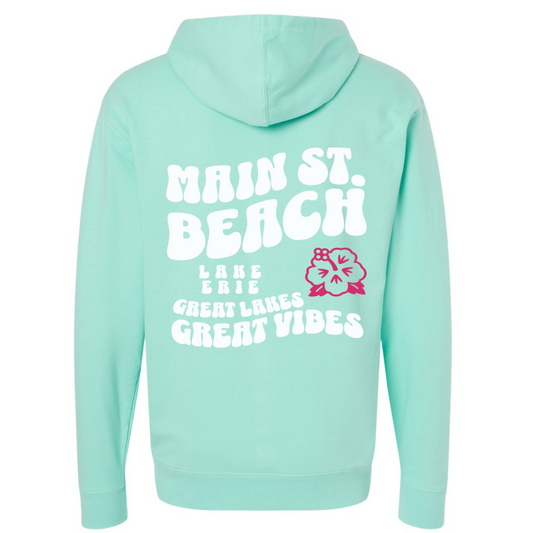 Great Lakes Great Vibes Mint Hoodie