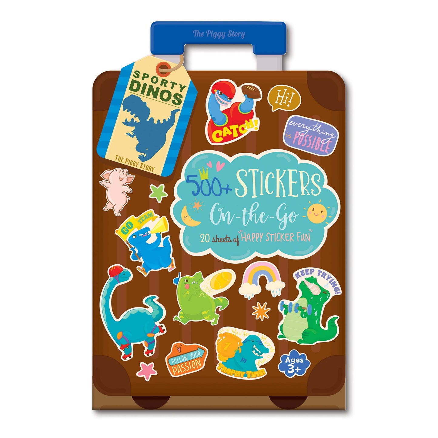 500+ Stickers On-the-Go - Dinosaur World