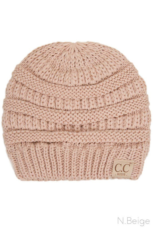 Girls Solid C.C. Beanie