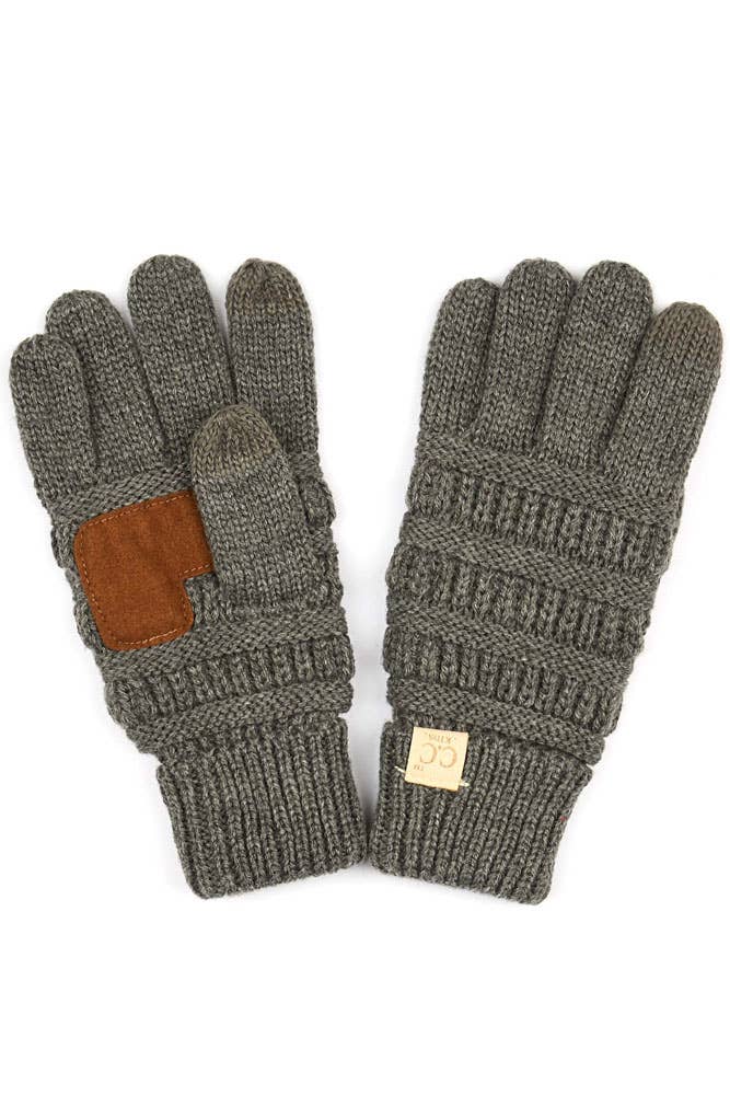 Girls Knit Gloves