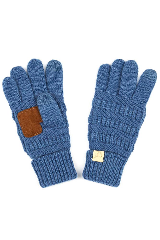 Girls Knit Gloves