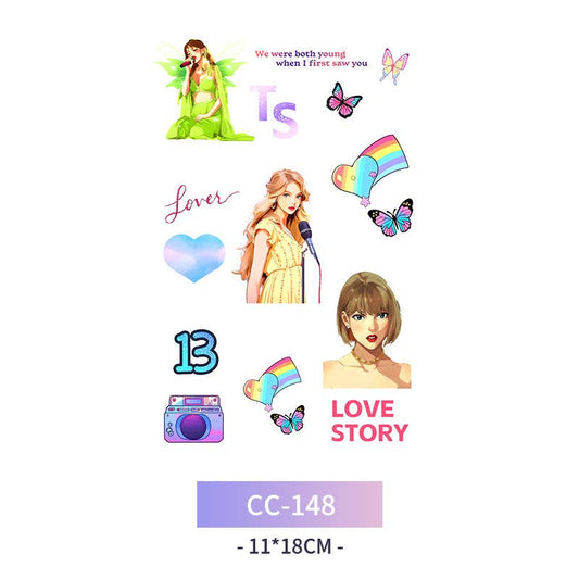 Taylor Swift Temporary Tattoos