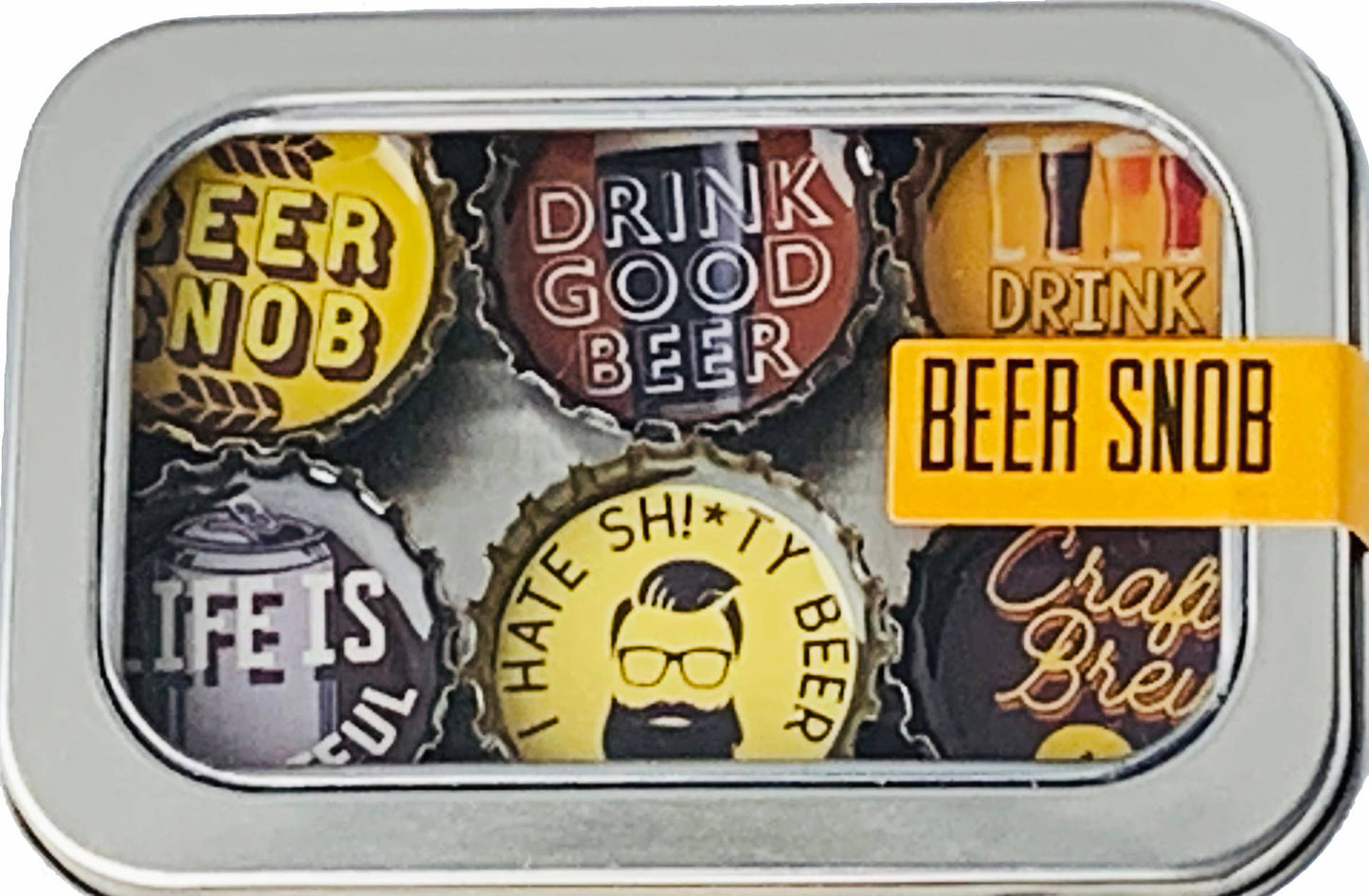 Beer Snob Magnets - Handmade & Eco-friendly