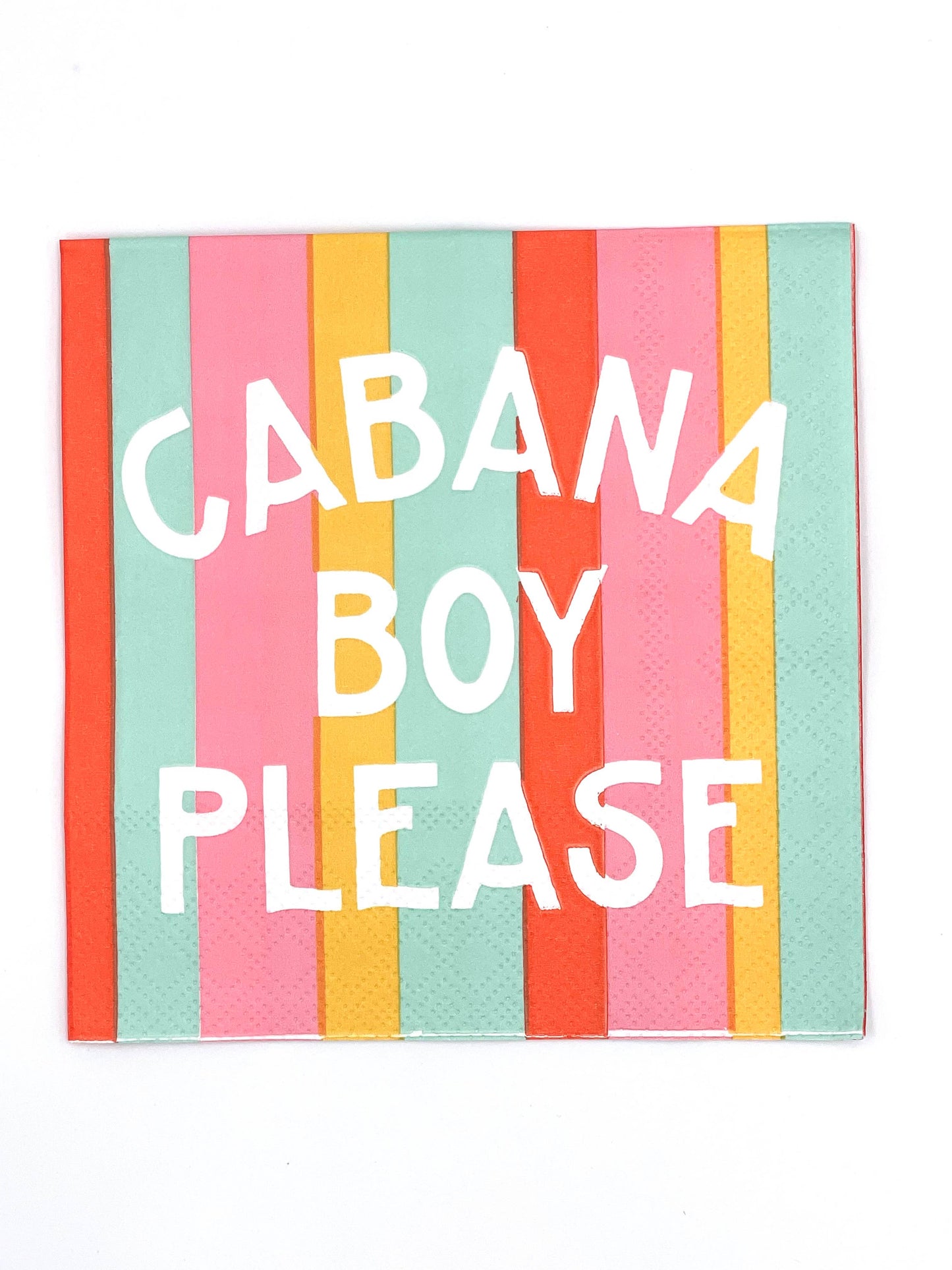 Cabana Boy Please Napkins - 20ct