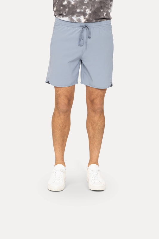 Grey Wave Essential Active Shorts