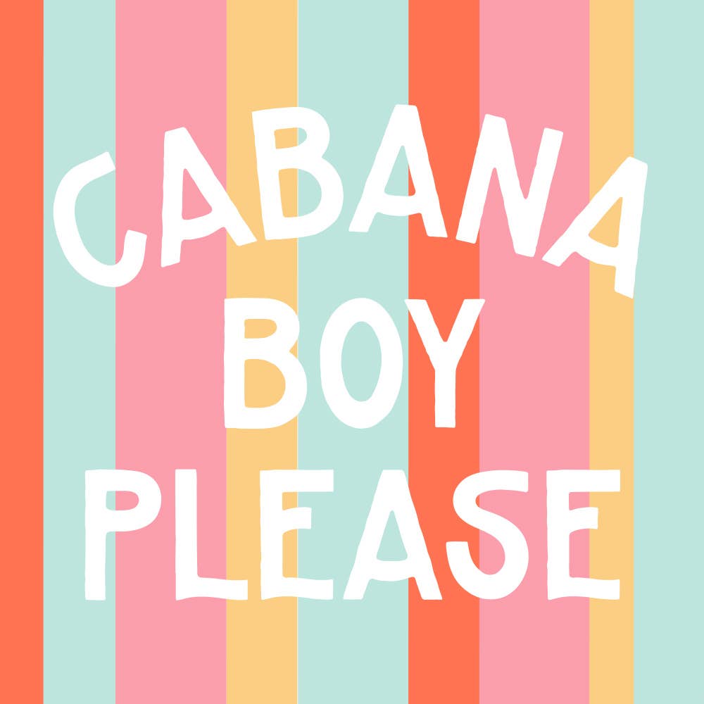 Cabana Boy Please Napkins - 20ct