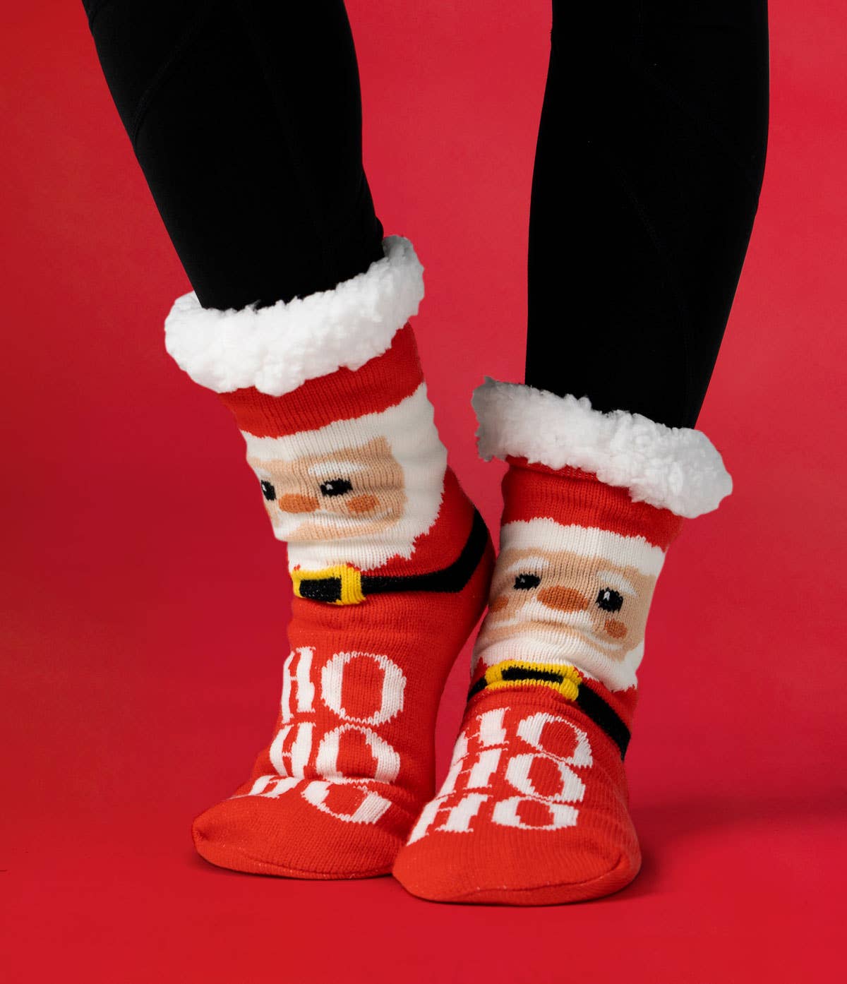 Ho Ho Ho Slipper Socks