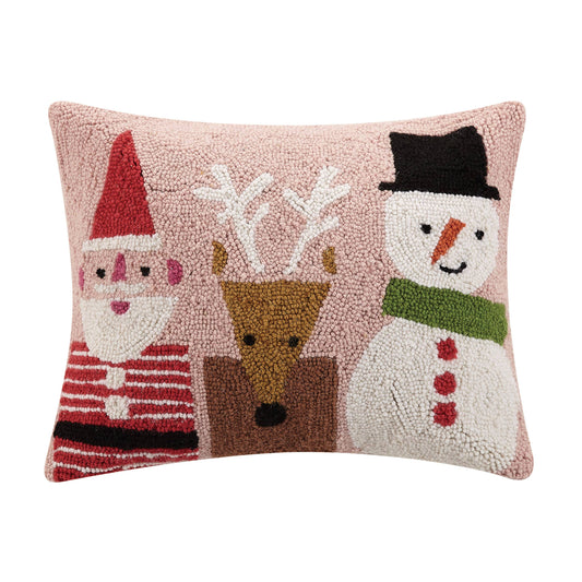 Santa and Friends Hook Pillow