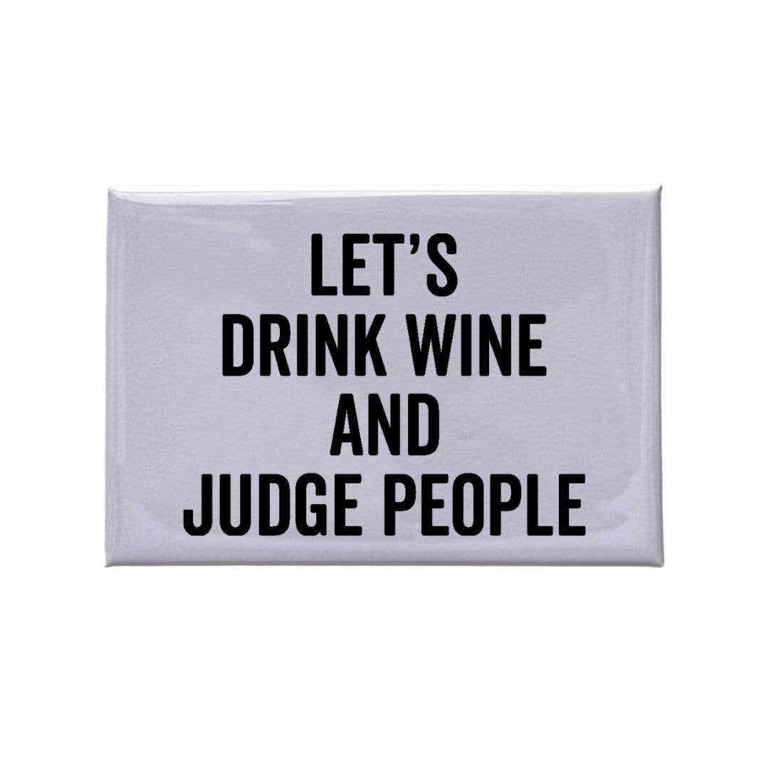 Let's Drink Wine Magnet