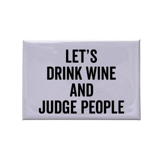 Let's Drink Wine Magnet