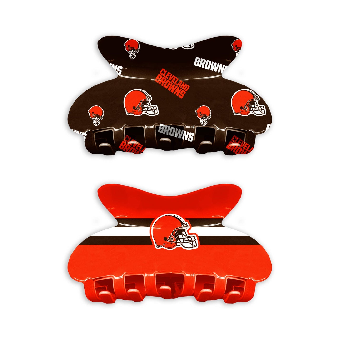 Cleveland Browns Team Hair Claw Set