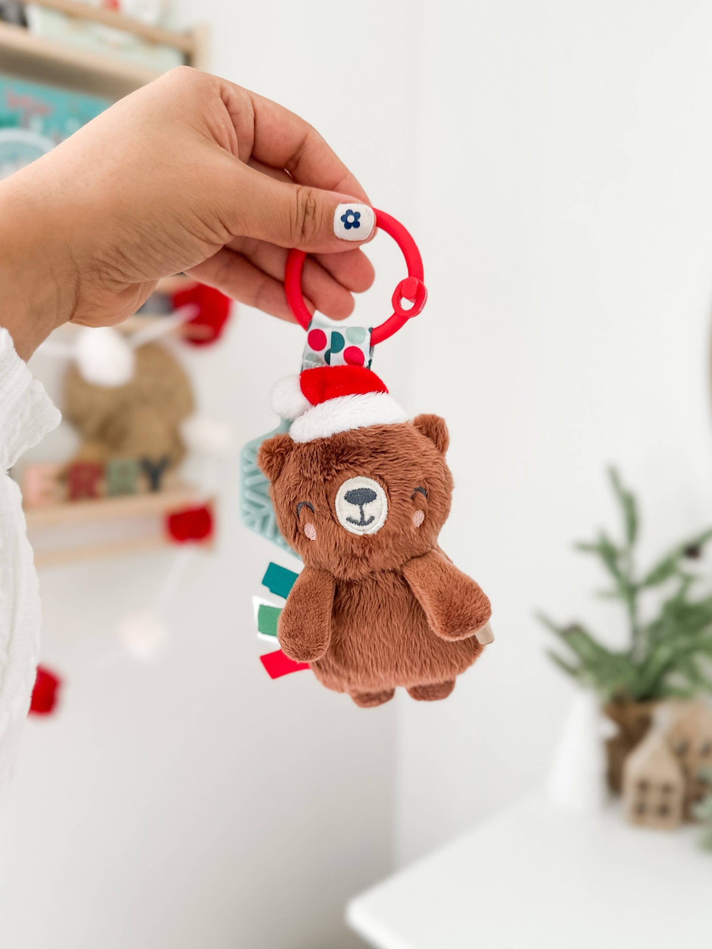 Holiday Bear Itzy Pal™ Plush + Teether