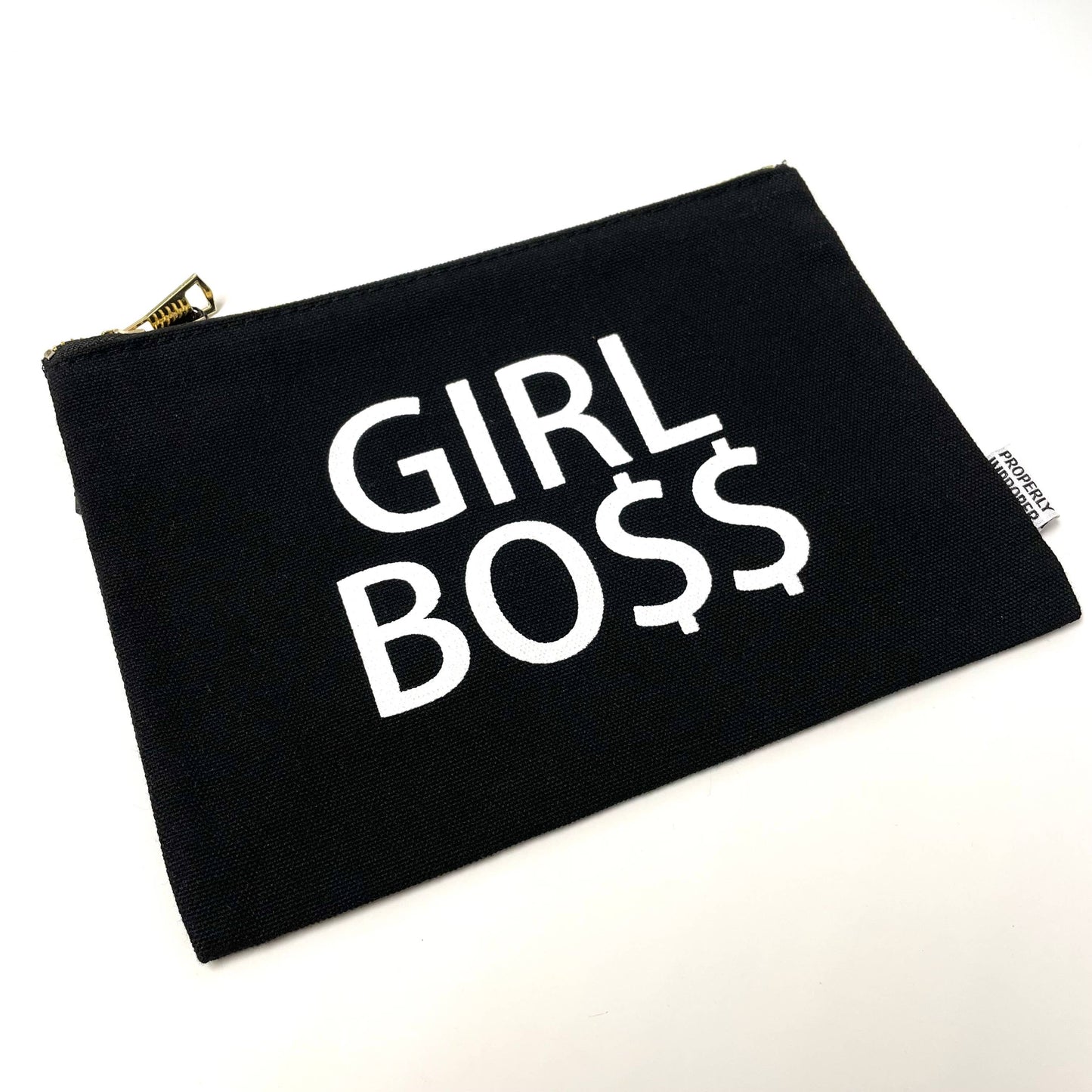 Girl Boss Canvas Pouch