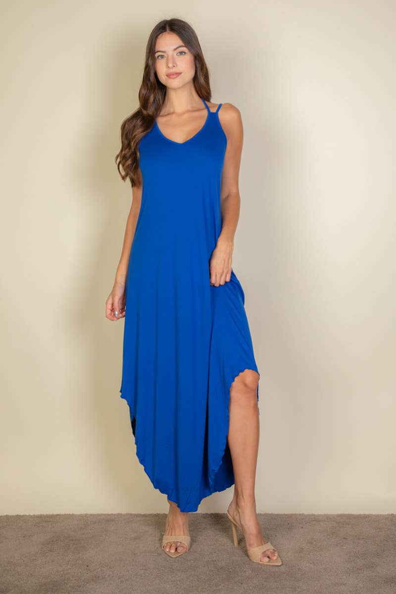 Royal Cami Double Strap Loose fit Dress