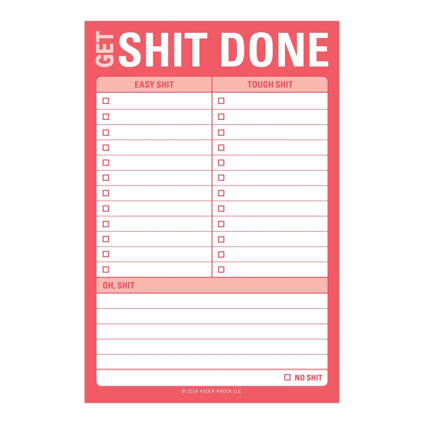 Get Shit Done Great Big Sticky Notes