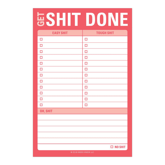 Get Shit Done Great Big Sticky Notes