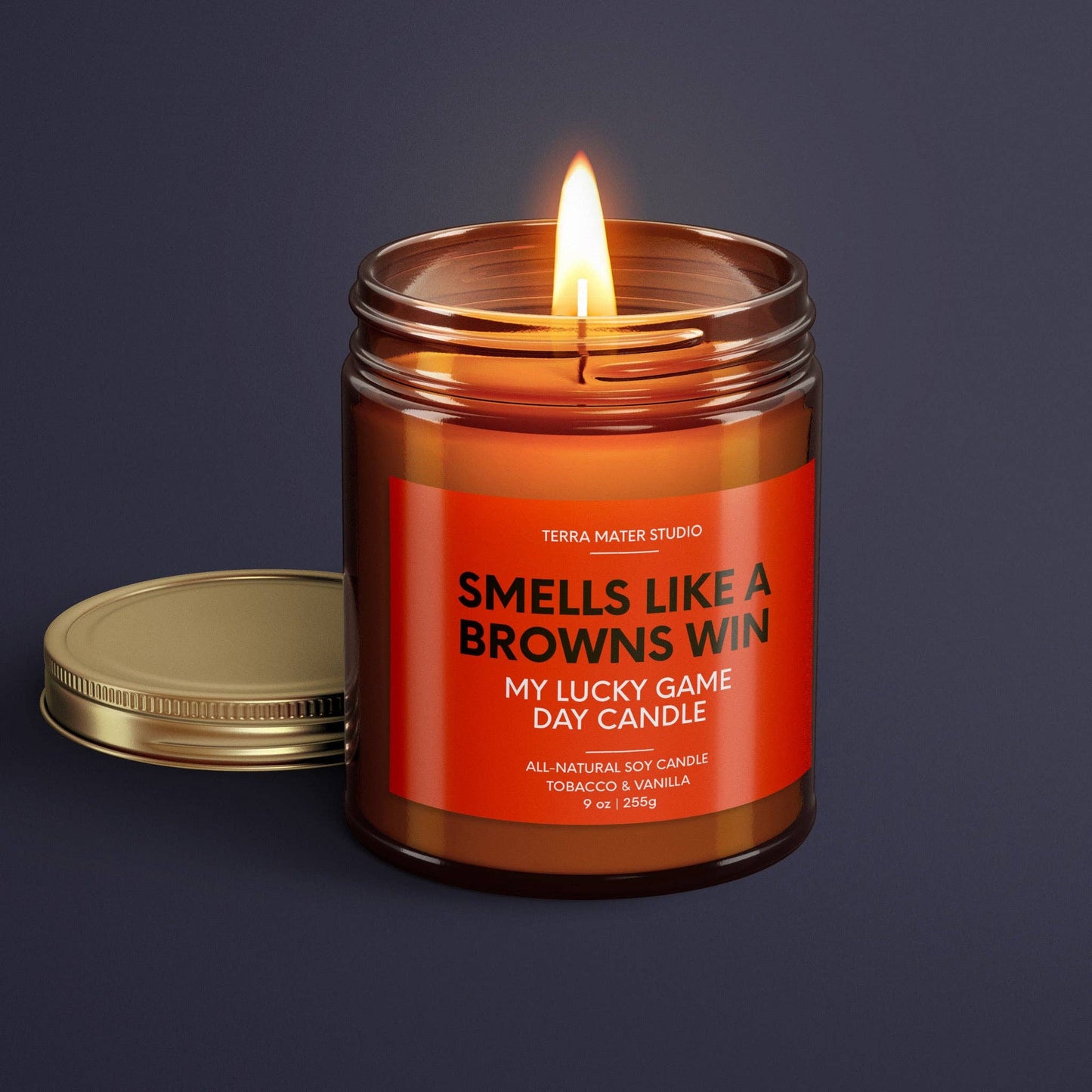 Smells Like A Browns Win Candle