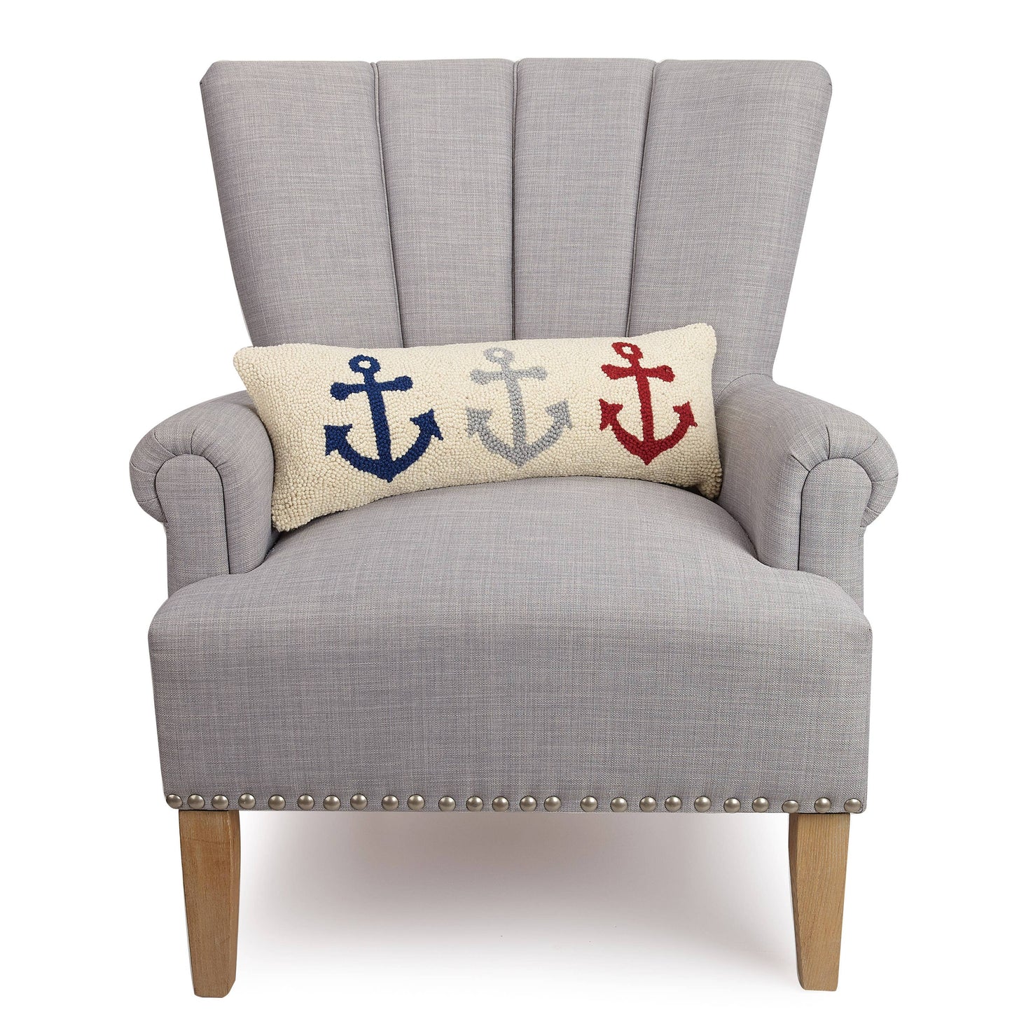 Anchor Trio Hook Pillow