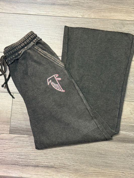 Firelands Falcons Acid Wash Palazzo Pants