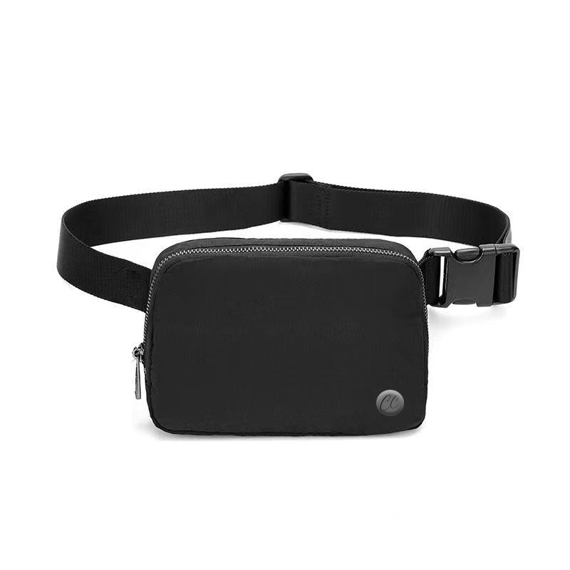 Black Shoulder Sling Belt Bag