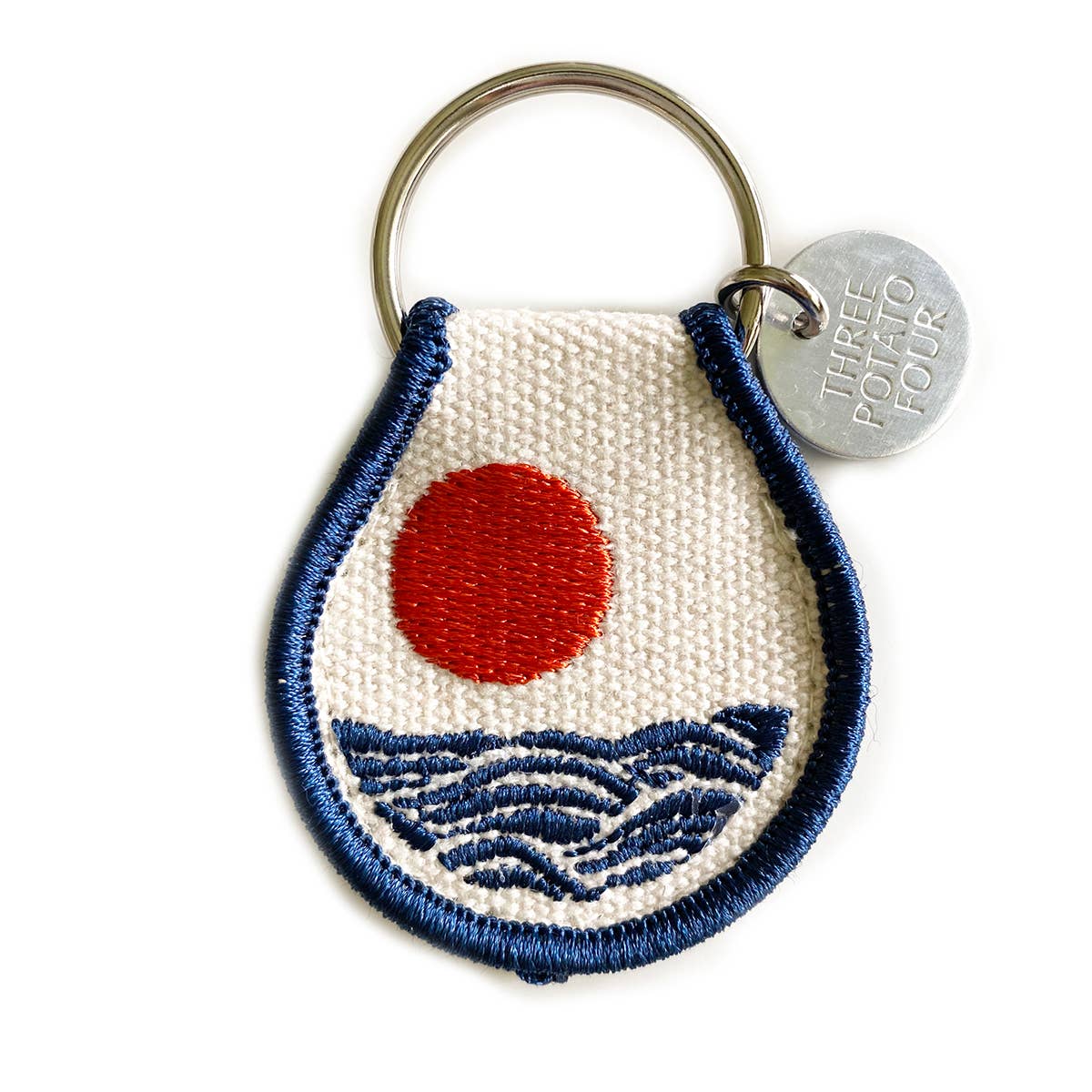 Sun & Waves - Patch Keychain