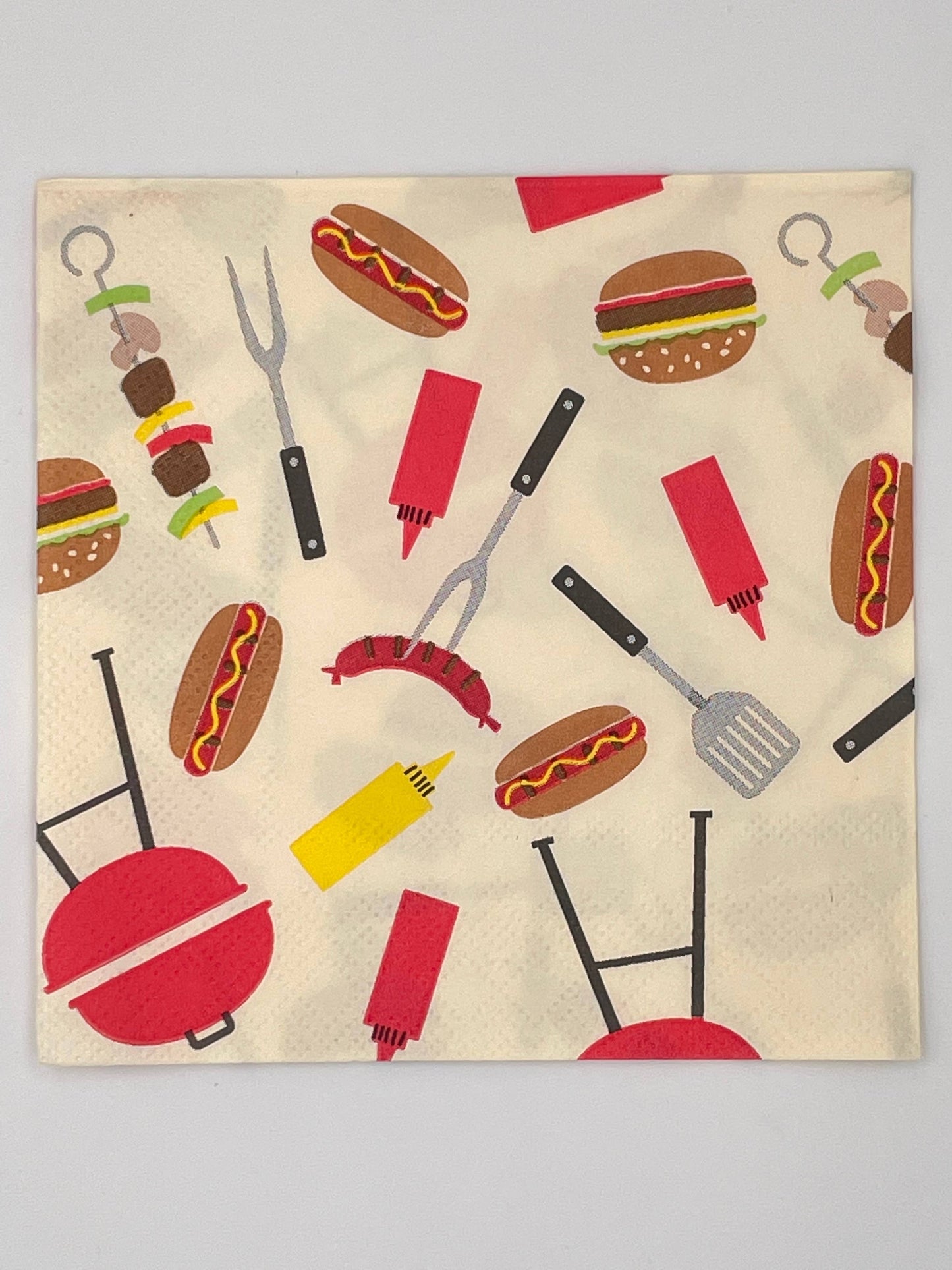 Grillin and Chillin Cocktail Napkins - 20ct