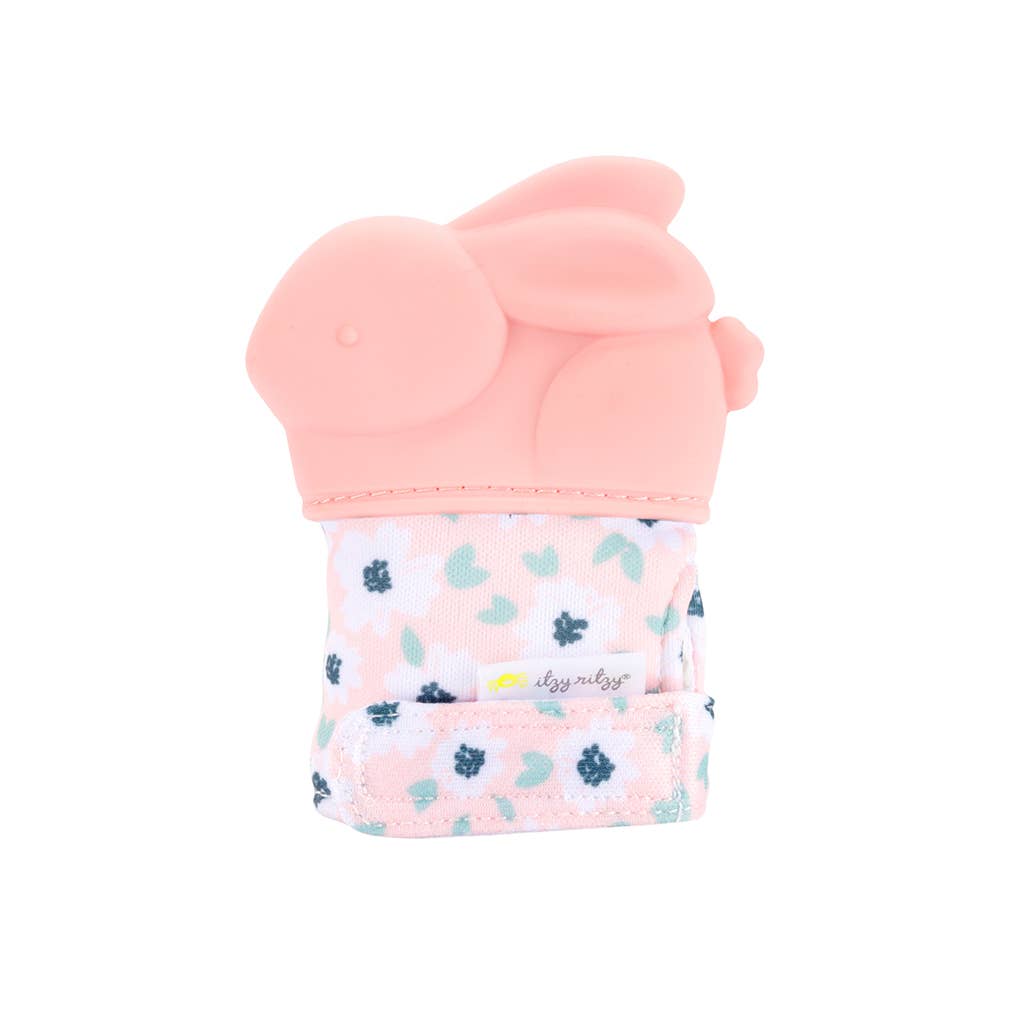 Bunny Itzy Mitt™ Silicone Teething Mitts