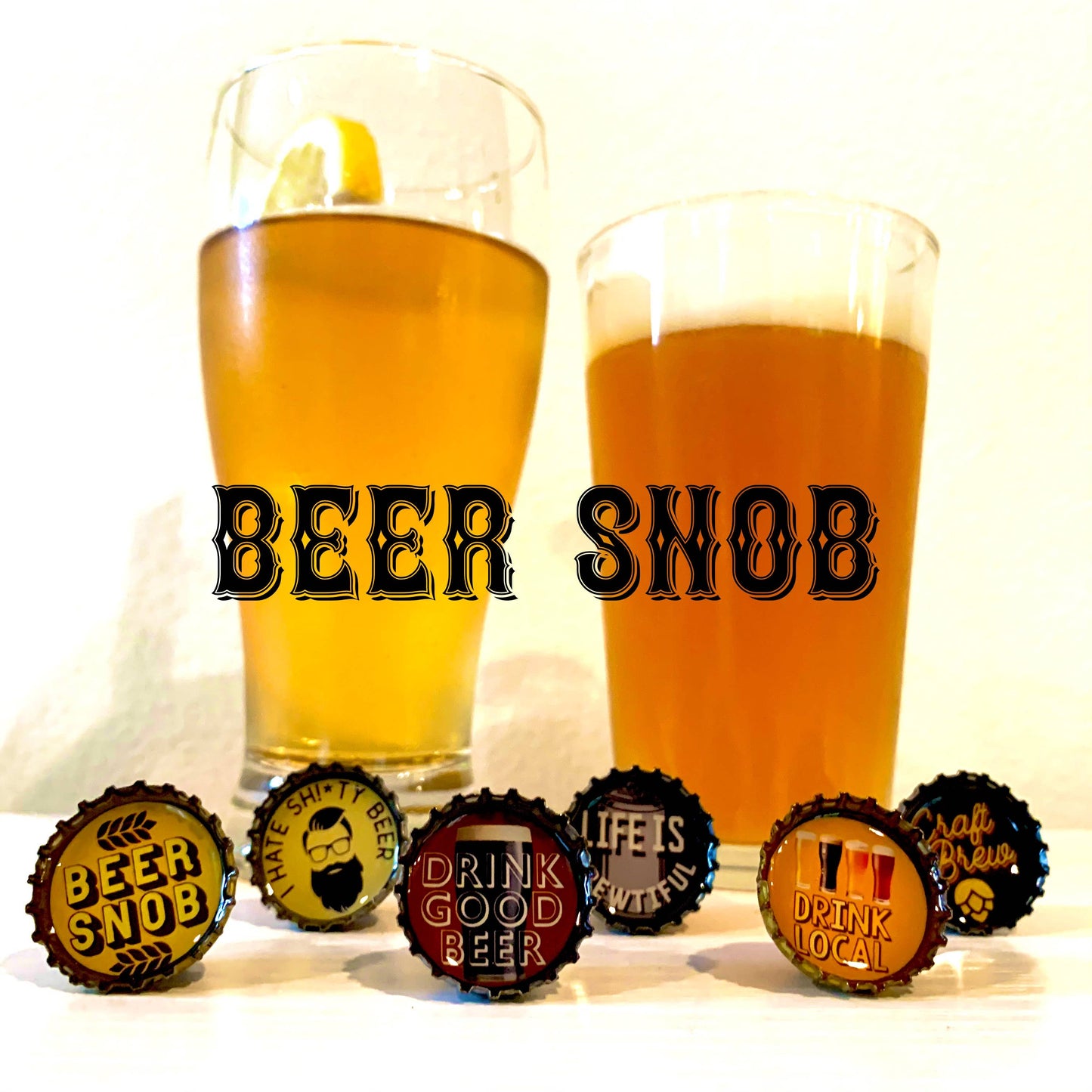 Beer Snob Magnets - Handmade & Eco-friendly