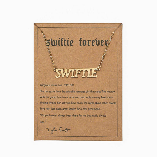 "Swiftie" Stainless steel Necklace