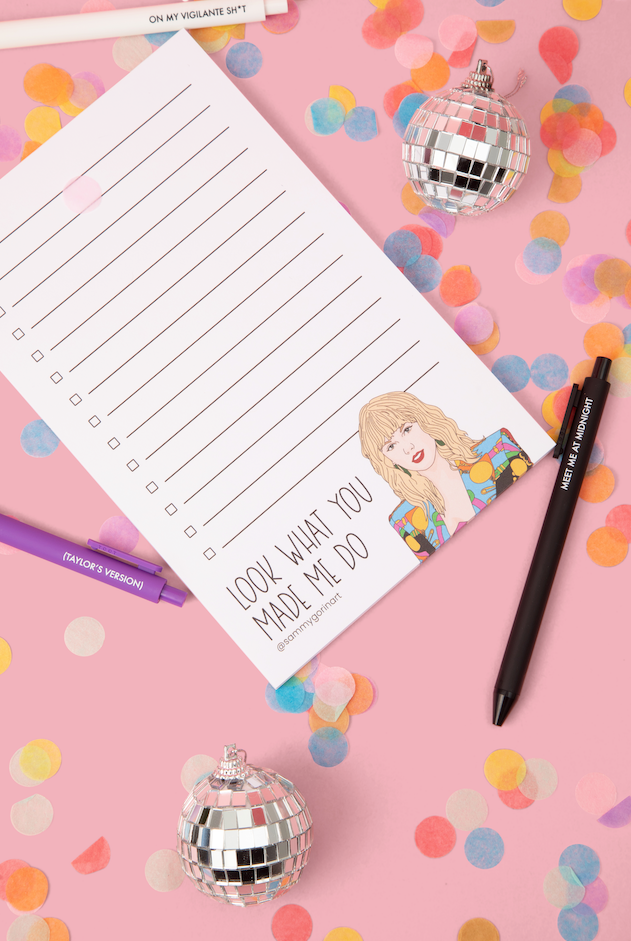 Look What You Made Me To-Do Notepad