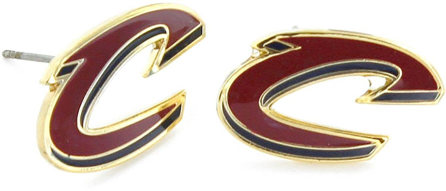 NBA Cleveland Cavaliers Logo Post Earrings