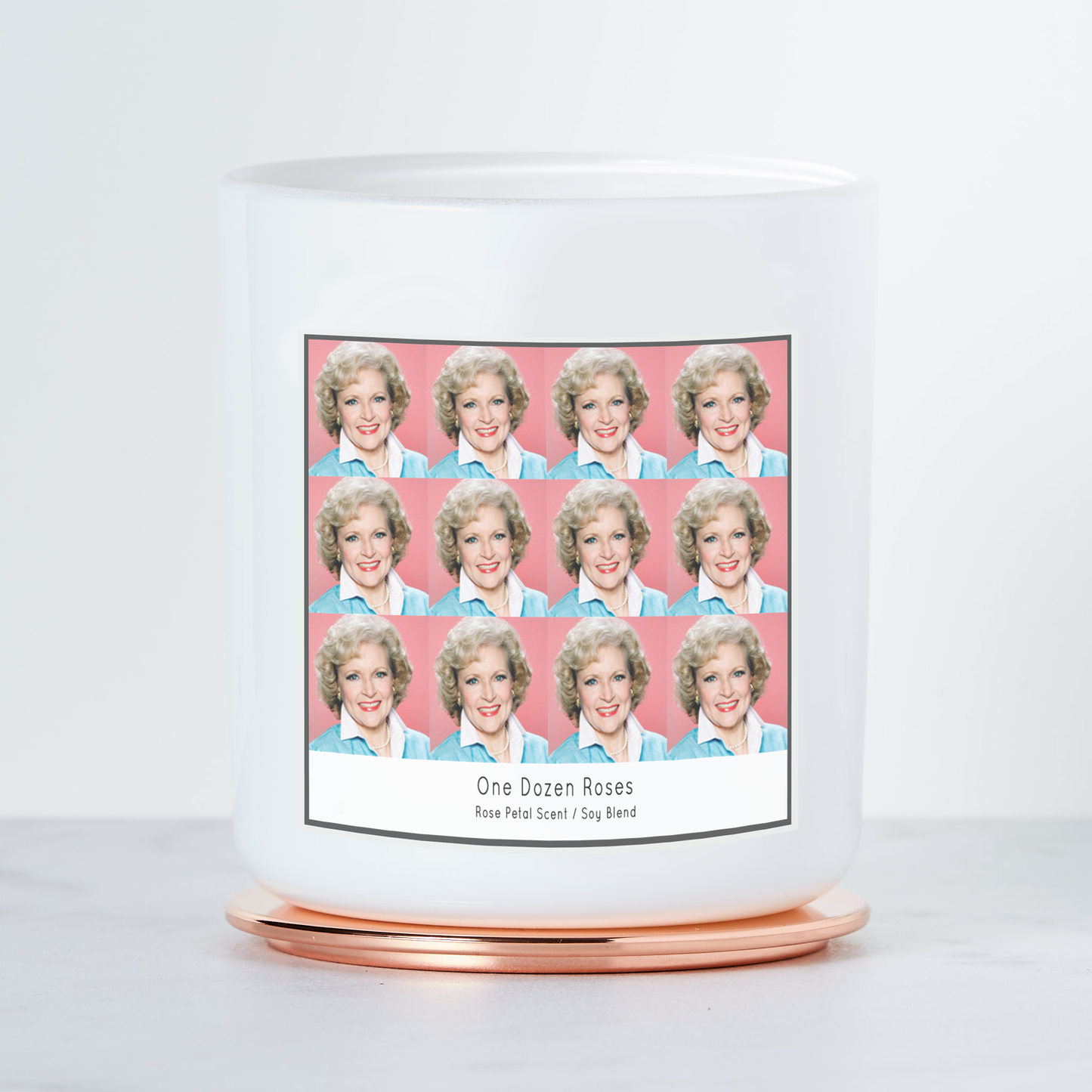 One Dozen Roses - Golden Girls- Soy Candle