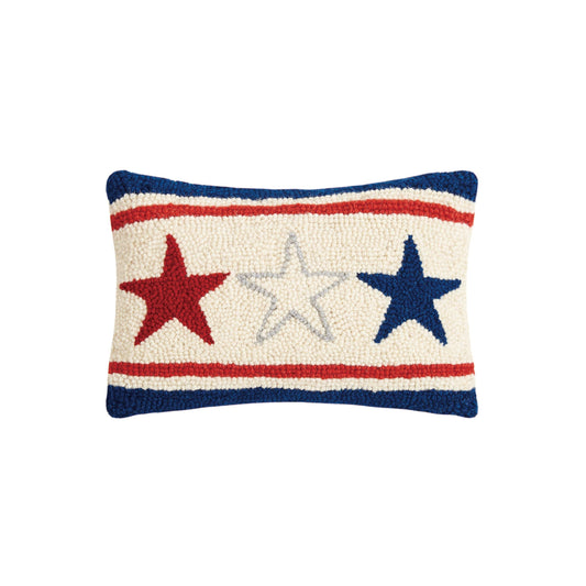 Americana Stars USA Hook Pillow