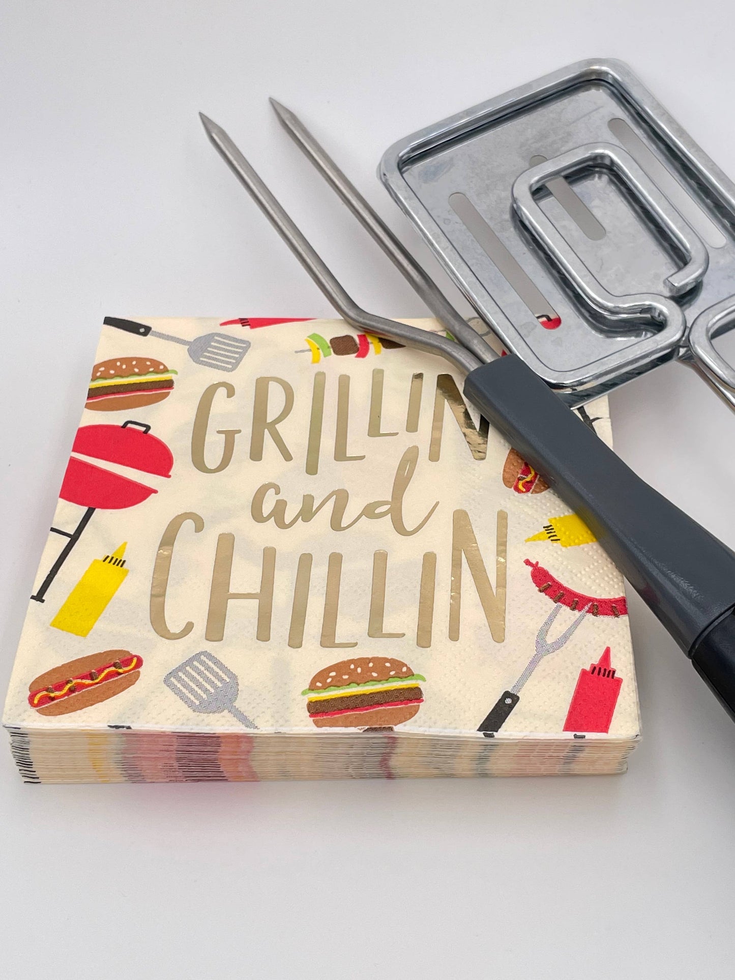 Grillin and Chillin Cocktail Napkins - 20ct